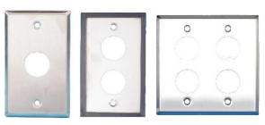 Stainless Steel Faceplates For IP67 Solution